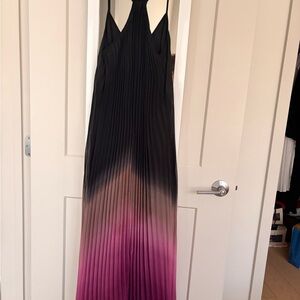 Bar III Black and Pink Ombre Dress